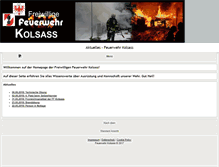 Tablet Screenshot of feuerwehr-kolsass.at